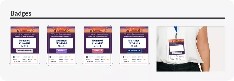 Badges' Design the Nexo Standard's Annual Conference 2025