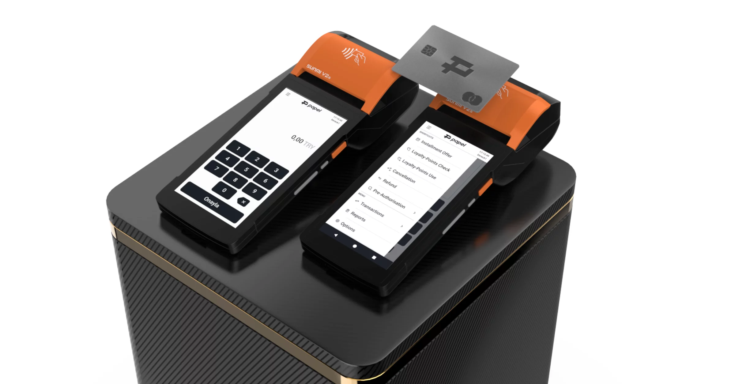 UX/UI Design for Papel's Payment Terminal on Sunmi V2S | TeddyGraphics ...