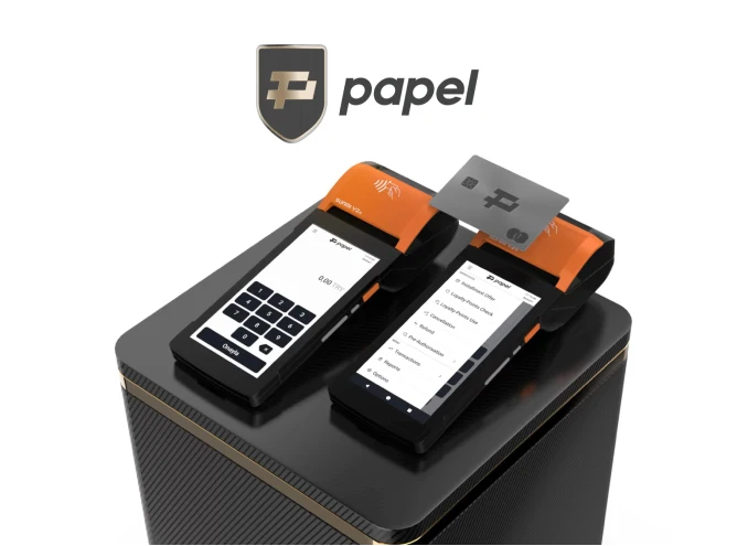 Project thumbnail of our UX and UI Design for Papel's Payment App on Sunmi V2S